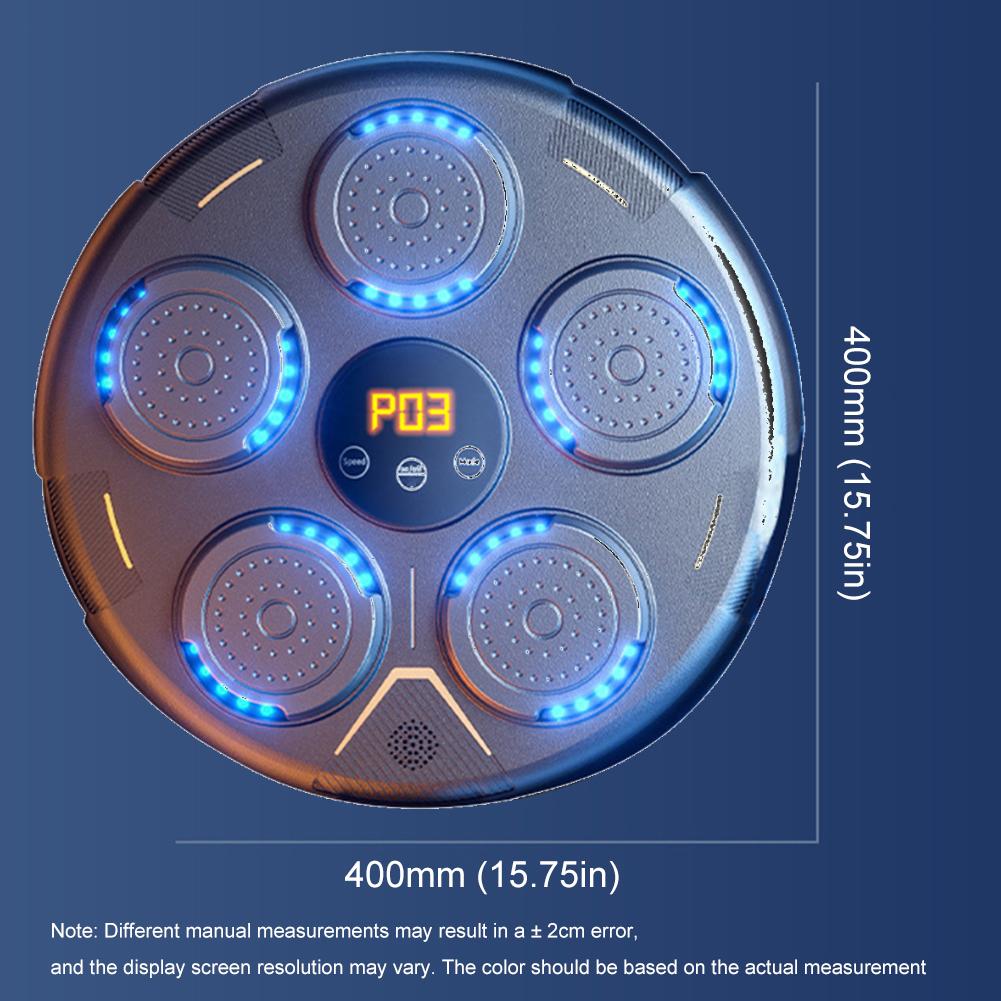 New Music Boxing Machine Boxing Training Punching Equipment BT Link Wall Mounted Boxing Wall Target for Kids Adults Exercise