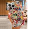 Прозрачный противоударный чехол 'Маленькие Глаза' для серии iPhone 14/15/16/17 Pro Max