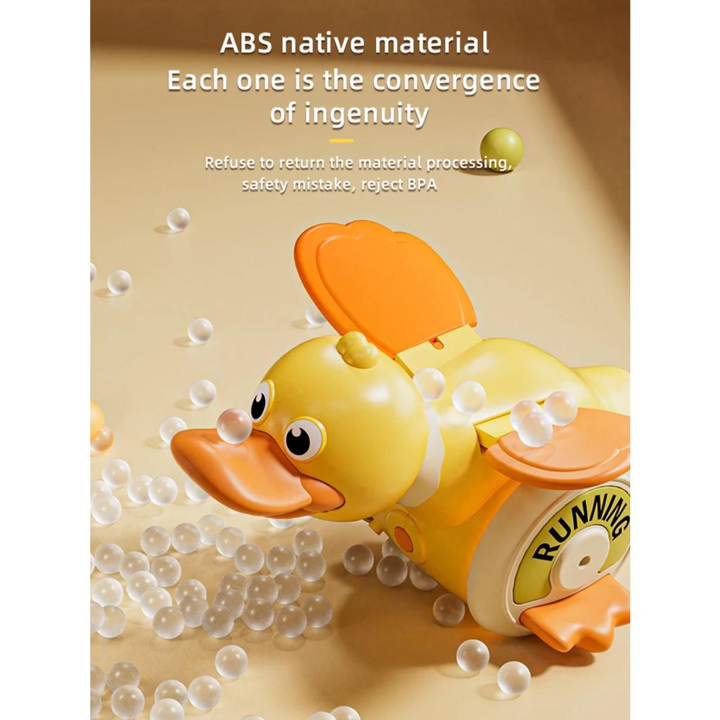 Kid Electric Musical Dancing Duck Simulated Foraging Free Rotation Duck Sound&Light Tummy Time Toys Crawling Toys for New Born
