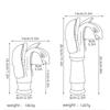 Golden Basin Faucet Deck Mount Sink Short Faucets Swan Shape Single Handle Sink Hot Cold Water Mixer Tap