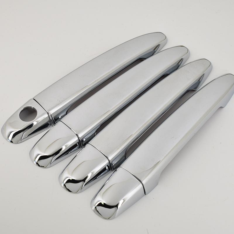 Chrome silver Exterior Door Handle Cover Overlay For Lexus LS430 XF30 2000-2006 Third generation 2001 2002 2003 2004