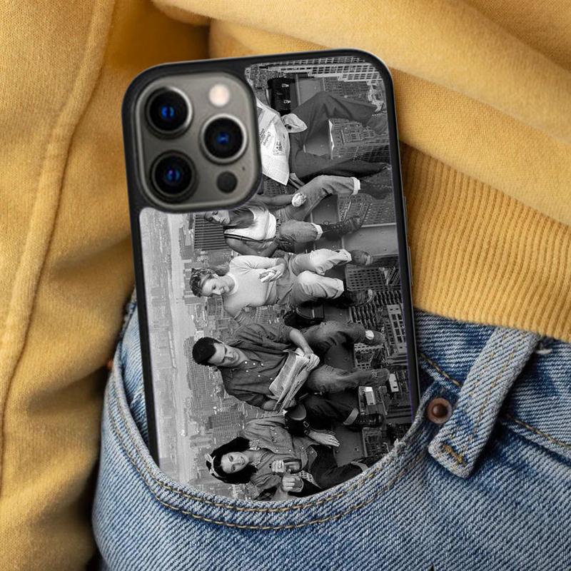 Кофейня Central Perk Друзья ТВ-шоу Мягкий чехол для телефона для iPhone 17 Air 16e Pro max 15 Pro 13 14 Plus 11 12 MagSafe Магнитный Coque