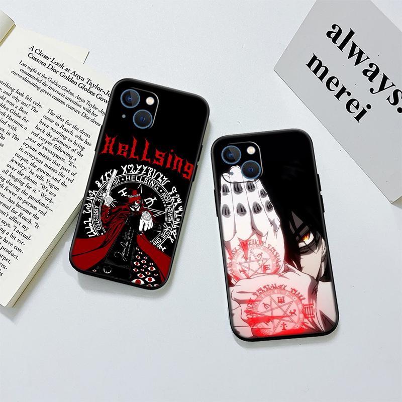 RP37 Hellsing New High-End Shell Phone Case for OPPO A3 Pro A72 A74 A76 A77 A77S A78 A79 A94 A95 A18 A40M A58