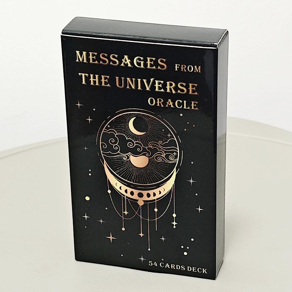 10.3*6см Оракул Послания Вселенной с Руководством от Ваших Наставников для Общих Раскладов 54 шт. Оракульные карты