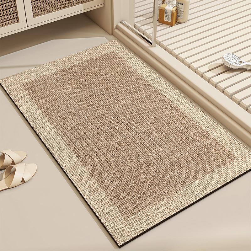 Коврик для унитаза Нескользящий Впитывающий Быстросохнущий Диатомовый Грязевой Туалетный Коврик Для Домашней Ванной Комнаты Коврик Для Туалета