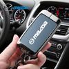 Для 2 3 5 6 BL BM GJ Atenza Axela Demio CX-3 CX3 CX-5 CX5 CX7 CX-7 CX-9 CX8 Спортивный стиль ABS автомобильный кейс-бокс для ключа защитный чехол