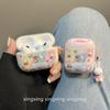INS Милая Иллюстрация XINGX Кролик Миффи для Защитного Чехла для Airpods4 Apple Bluetooth Airpodspro2 Поколение 3 Поколение Чехол для Наушников