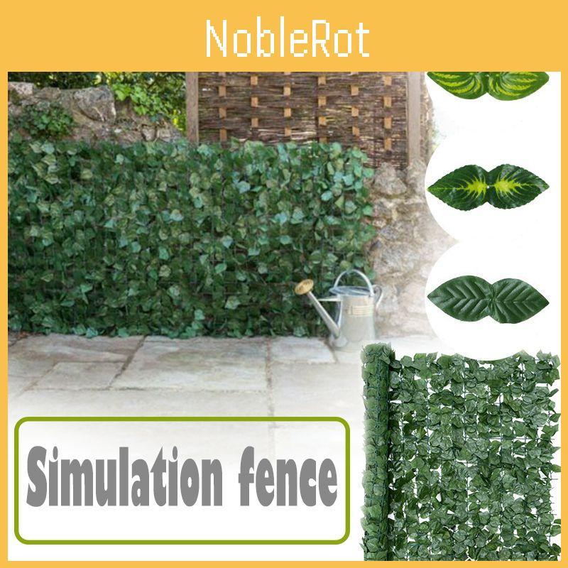Роскошный рулон искусственных листьев для садового забора, обеспечивающий максимальную приватность и красоту