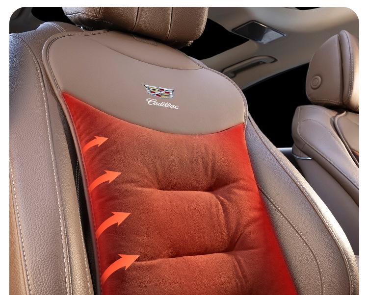 Plush Winter Seat Cushions for Cadillac Models: XT5, XT4, XT6, CT6, XTS, CT5, CT4