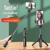 Вращающийся на 360° штатив для селфи-палки с Bluetooth-подключением: Устойчивый к сотрясениям, портативный, ручной, мини-компаньон для путешествий