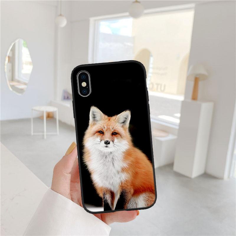 AQ53 Fox funny Art Soft Shell Phone Case for Redmi Note 13 14 Pro+ Plus A3 A3X 13X 13C 13R 14S 14C 14R