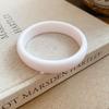 and American Cross-Border Resin Geometric Round Bracelet, Fashionable, Simple, Versatile Bracelet, Forest Style Niche Design Jewelry for Women