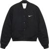 Stussy X Nike Reversible Varsity Jacket Black/Sail Unisex Outerwear FJ9154-010