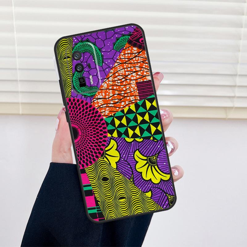 African Fabric Cover For Xiaomi 13 14 15 Ultra 11T 12T 13T 14T Pro POCO X7 Pro X3 X5 X6 M6 F5 F6 Pro Case