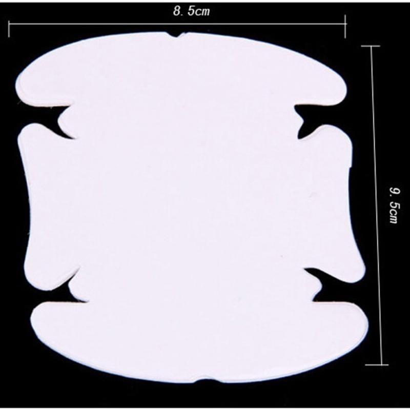 12 шт./компл., защитная пленка для дверных ручек, автомобильные наклейки, защитная пленка для дверных рулей, автомобильный Стайлинг