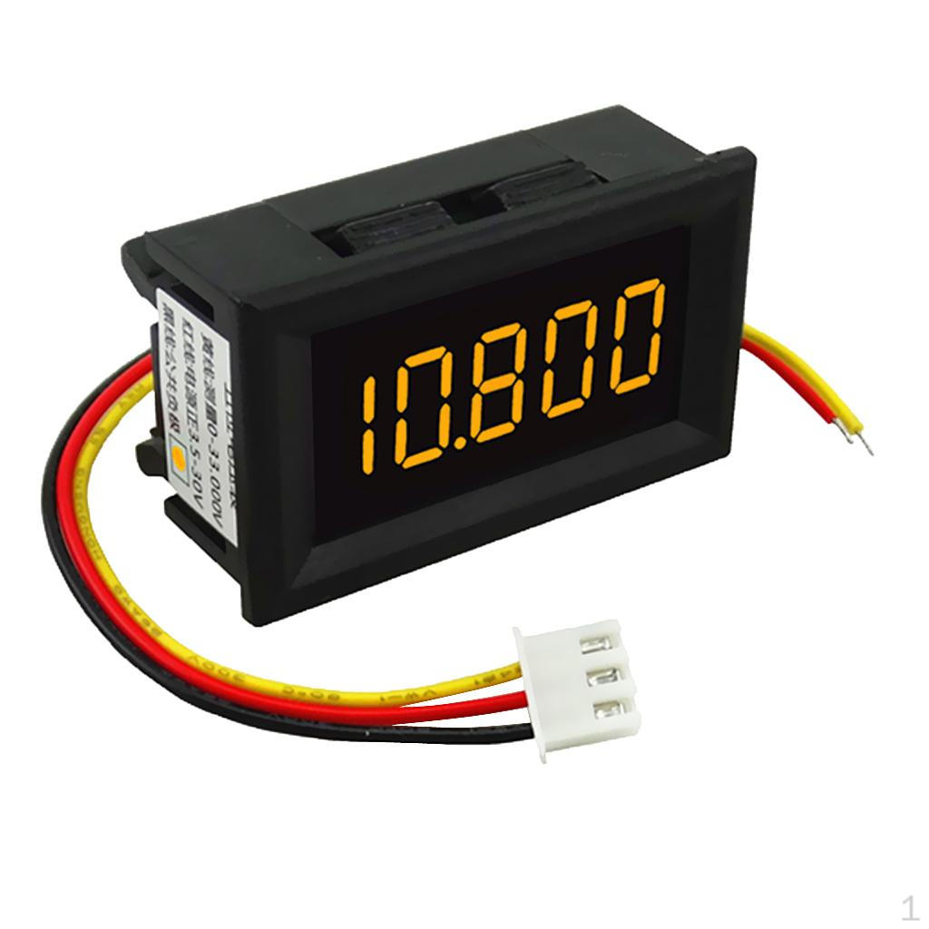 . 36 '' LED Digital Meter age 3 5 - 30V 4 Colors