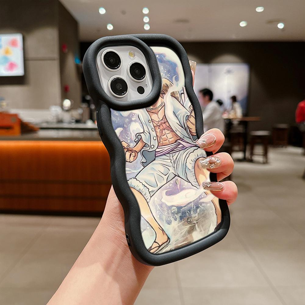 Ae92 One Piece Luffy Gear 5 Защитные чехлы для телефонов для iPhone 14 13 Pro Max 11 12 15 Plus XR Infinix Hot 40i Smart8 Tecno Big Wave Задняя крышка из ТПУ