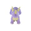 SunLemon Fluffy's Rainbow Triceratops Medium Plush Toy, 14 x 32 x 23cm, Colorful and Cute, Perfect for Social Media and Photo Shoots, Light Purple,
