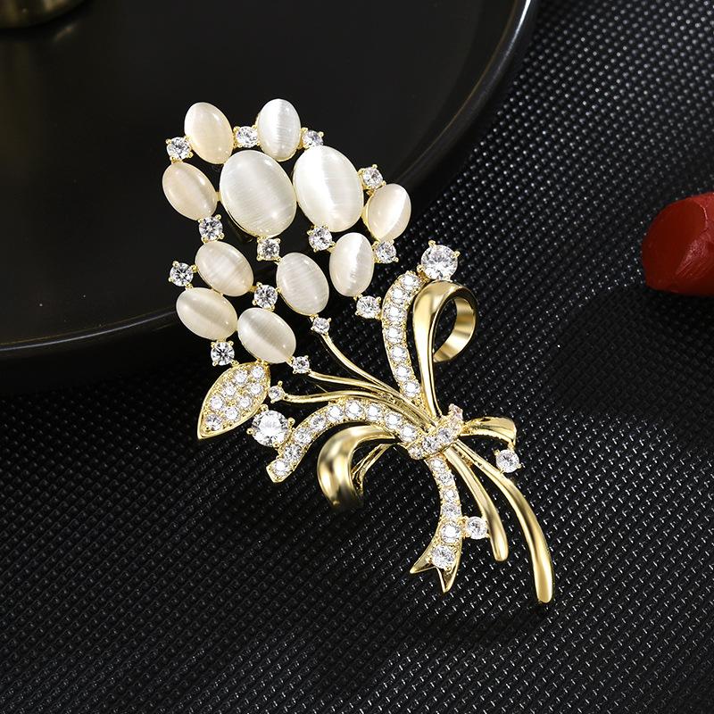 Броши для пожилых людей, брошь в виде цветка, листа, булавки для женщин, костюм, подвеска, модные броши, ювелирные изделия