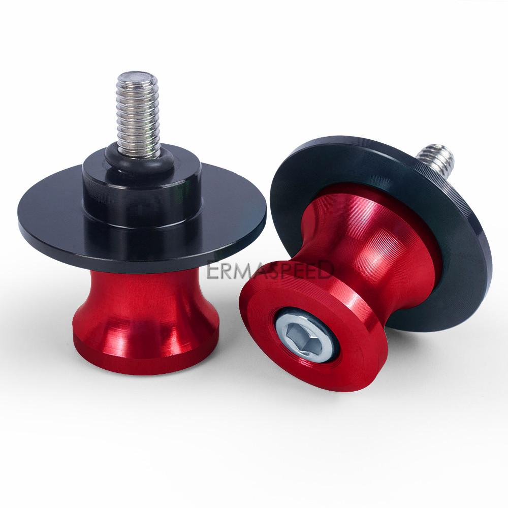 2 шт., 6 мм, 8 мм, 10 мм, универсальные катушки маятника для мотоцикла, ползунки, винты с подставкой для поворотного рычага с ЧПУ для мотоцикла, уличного спорта, грязи