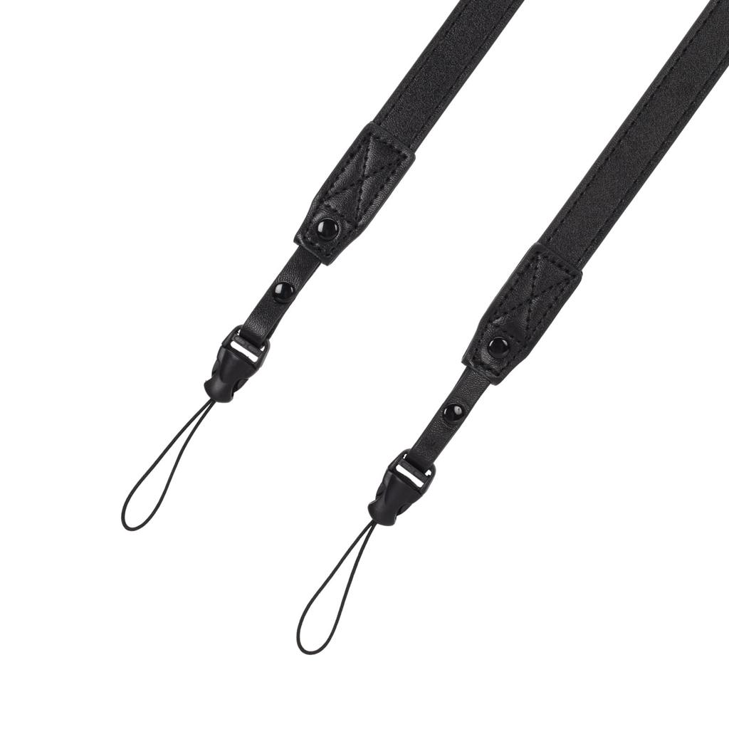 Кожаный ремешок для камеры Etsumi для компактного смартфона и с пряжками на обоих концах и изготовленный из натуральной кожи, Двухточечные камеры, Чехлы, Прочее, Одно касание