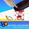 With One-Touch Operation Electric Can Opener Smooth Edge Plastics Automatic Can Opener Multifunctional Portable Jar Opener