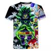Summer New Japanese Animation Short Sleeve T-shirt 3D Printing T Shirt Men's Clothing Casual Round Neck Women Kids Tees Tops