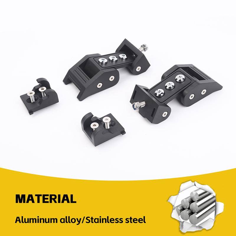 Engine Hood Latches Locking Hood Catch Kit Metal Hood Locks Fit for Jeep Wrangler JK JL JT