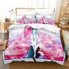 3D Print Anime After The Rain Bedding Set Boys Girls Twin Queen King Size Duvet Cover Pillowcase Bed Boys Adult