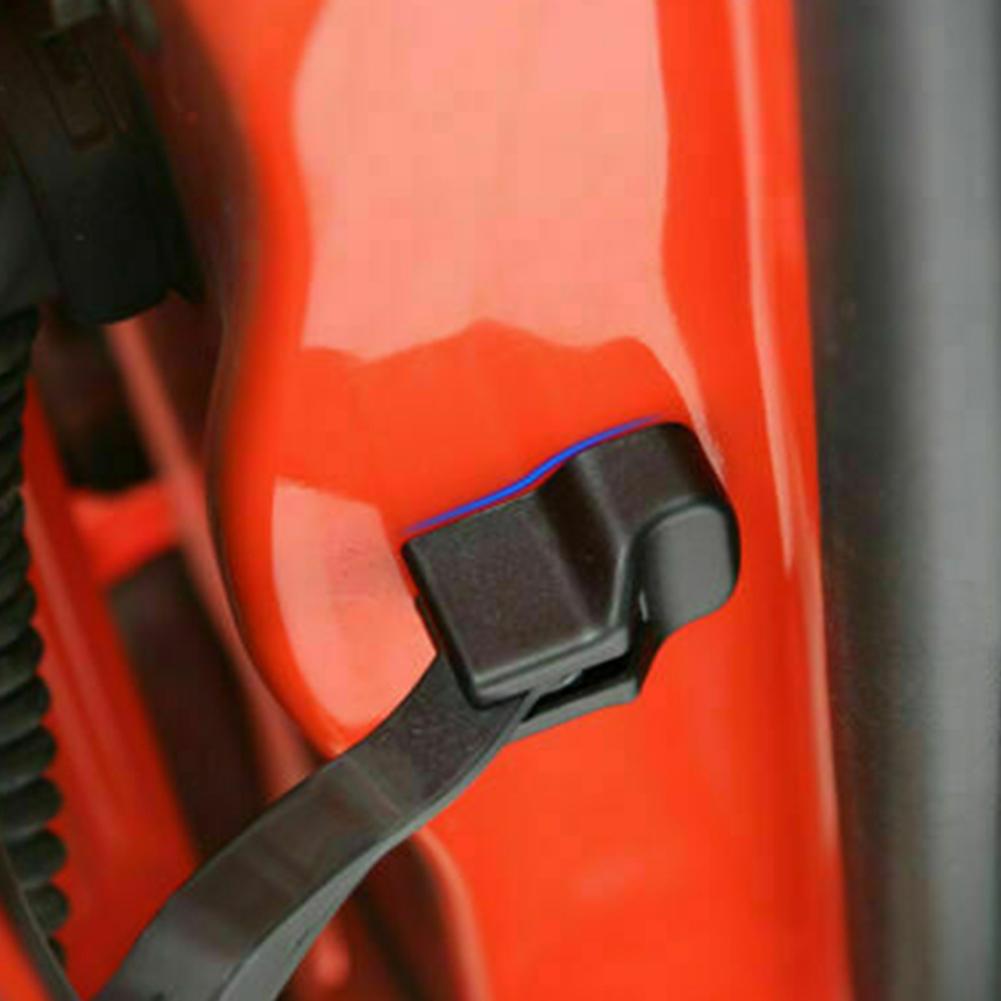 Автомобильный дверной замок и дверной стопор, крышка пряжки, защитная крышка, защитный кожух для Mustang 2015-2025, автомобильные аксессуары