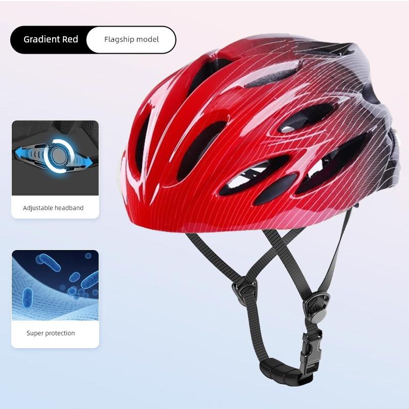 Yu Zhaolin Kidsren's Bicycle Helmet for Boys and Girls, Bicycle, Skateboard, Roller Skating, Balance Car, Ultra-Light Safety Helmet All-In-One