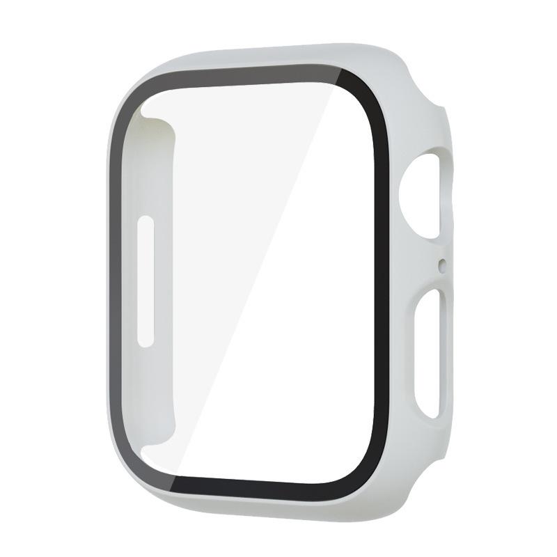 Для Apple Watch защитный чехол Apple Watch матовый ПК закаленное стекло защитная пленка чехол