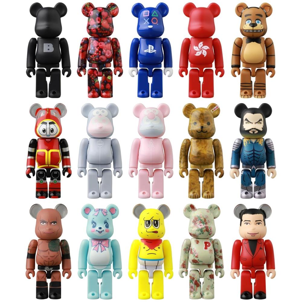 Medicom Toy BERBRICK Bearbrick Series 48 Height Approx. 70mm Each Non-scale Painted Finished Figure 24 Pieces BOX