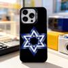 I-Israel Flag Emblem MAP For iPhone 17,16,15,14,13,12,11,Pro,Max,Plus,E,Air,Mini Anti Fall Black Matte Hard Bumper Phone Case