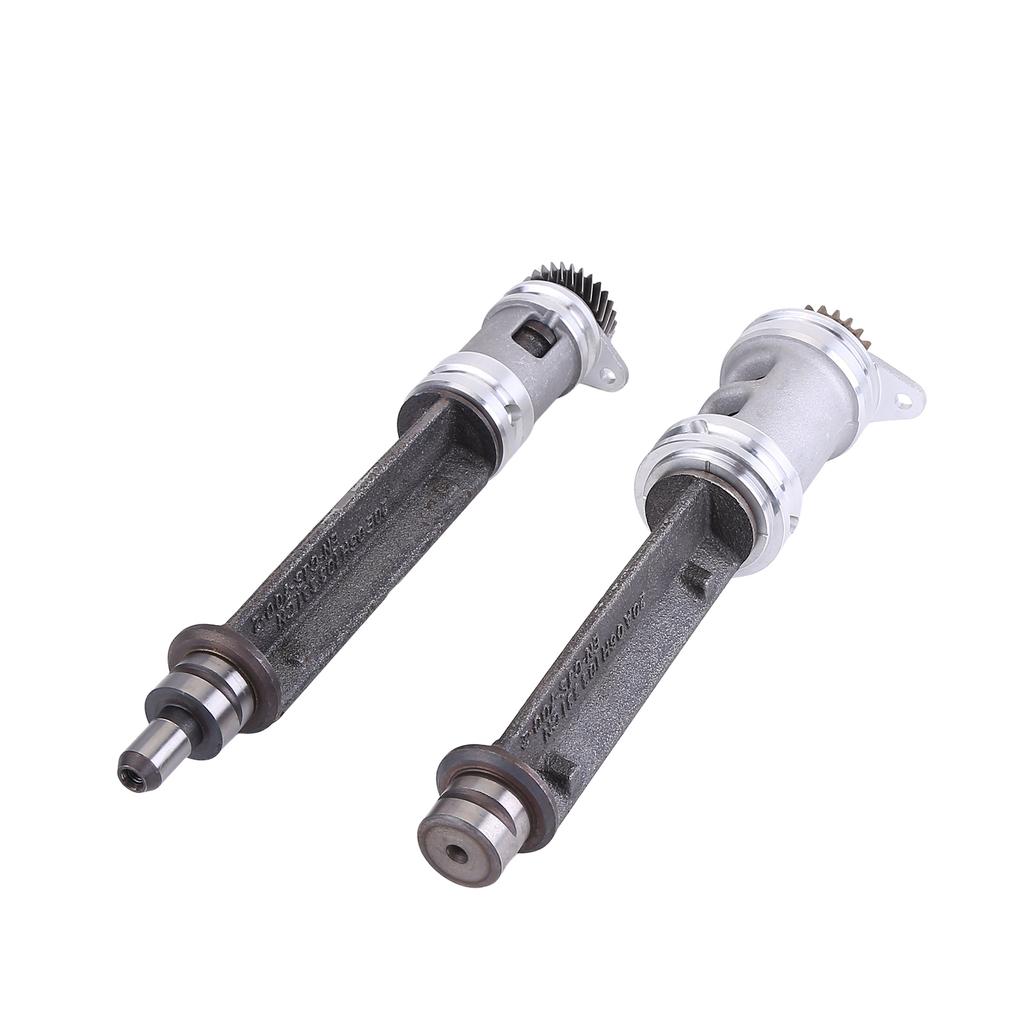 2pcs Locking Torn Compensation Shaft Inlet and Exhaust Compatible for A3 A4 A6 Q3 Q5 TT Golf V Passat T5 06H198205A 06H198205C