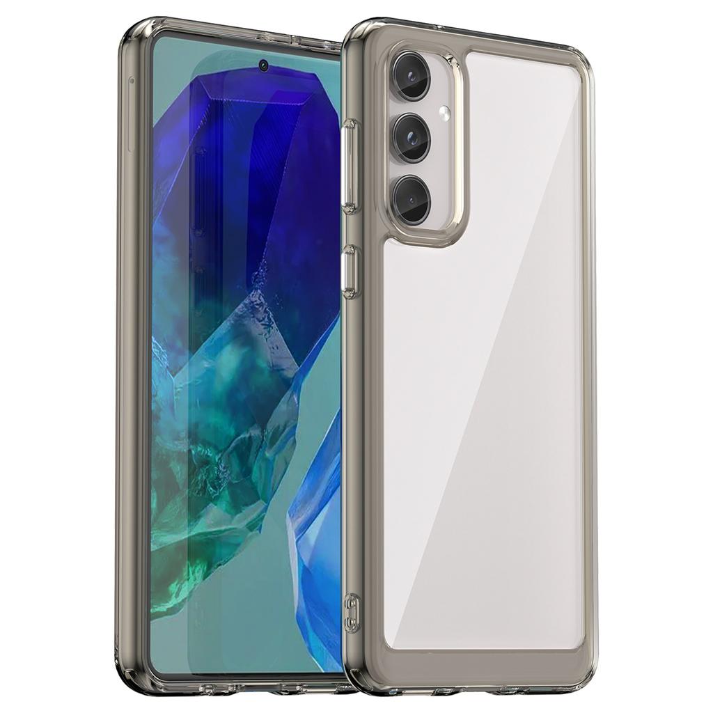 Чехол для Samsung Galaxy M55 5G/C55 5G/F55 5G с ТПУ рамкой и прозрачной акриловой задней панелью, защитная крышка для телефона