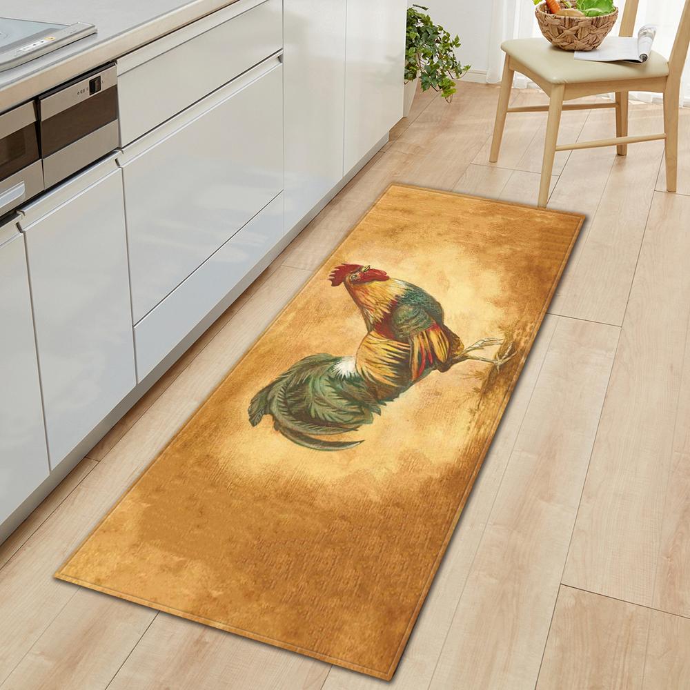 Коврик для пола на кухне, коврик для входа в ванную комнату, декор гостиной, длинный ковер для спальни, коридора, балконной двери, нескользящий коврик для ног