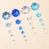 800PCS Multicolor Acrylic Diamonds Mixed Color Artificial Diamonds Gem  Table Centerpiece Accents
