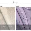 Hollow Knit Sweater & Long-Sleeve Camisole Two-Piece Set for Women - 2026 Spring Collection