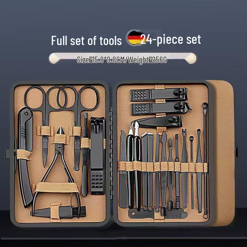 Кусачки для ногтей «Орлиный клюв» и маникюрный набор - 7-24 предмета