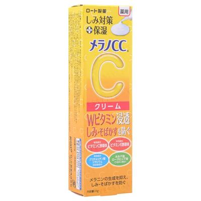 Rohto Mentholatum - Увлажняющий крем Melano CC с витамином С