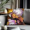 Viral Oobey Mew Cushion Cover Antidustmite Pillowcase Invisible Zipper Silky Short Plush Sofa Cushion Cover