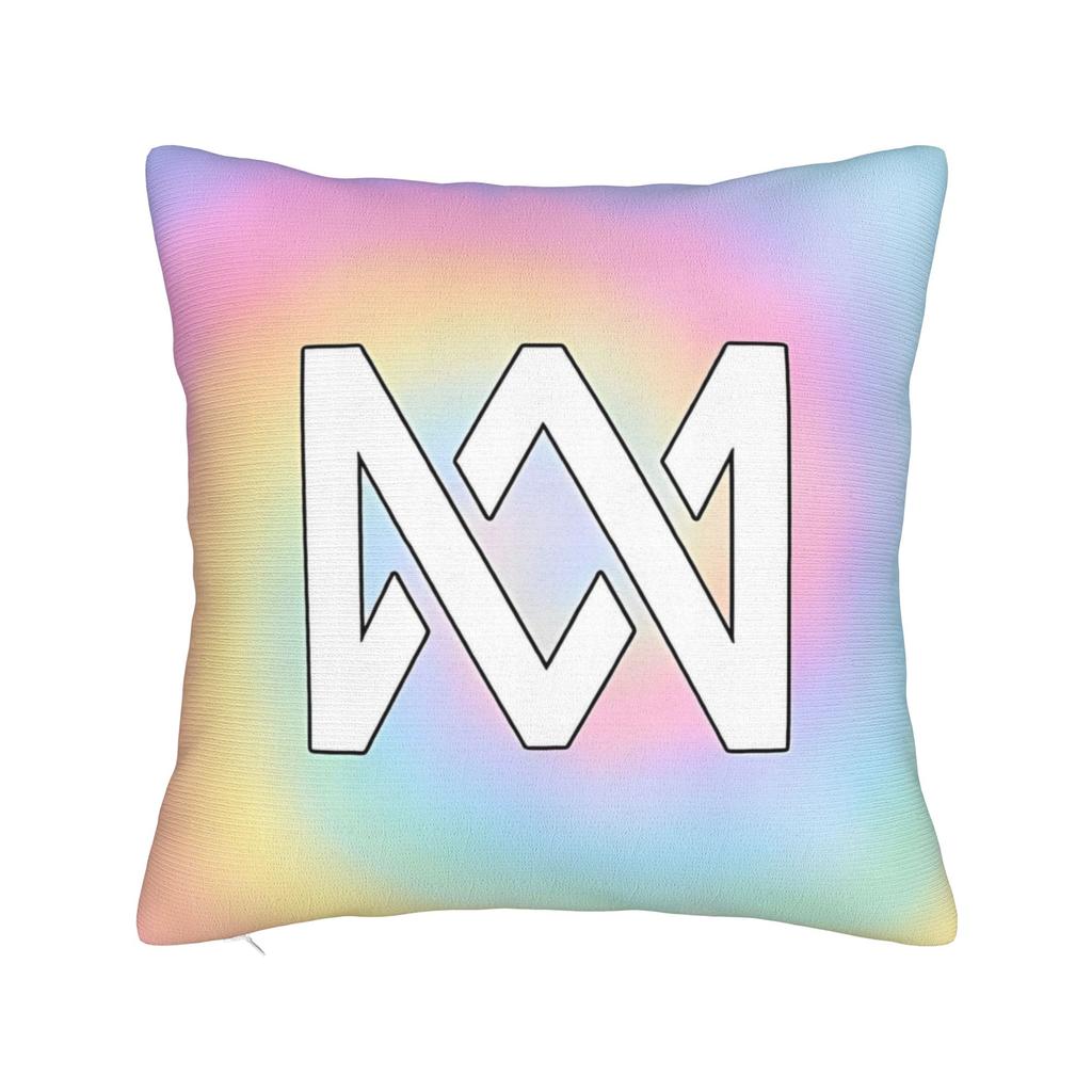 Квадратные Наволочки и Чехлы для Подушек Marcus And Martinus MM Смешные На молнии Декоративная Наволочка для Дома 4040см