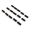 10Pcs/Lot 4 Pin Rgb Connector Adapter Pin Needle Male Type Double 4Pin,For Rgb 5050 3528 Led Strip Diy Lights Insert