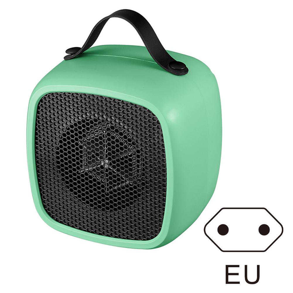 Мини-электрообогреватель 500 Вт, Маленький вентилятор-обогреватель PTC, Защита от ожогов, для Офиса, Спальни, Под стол 110 В / 220 В