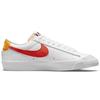 (WMNS) Nike Blazer Low '77 'White Orange' Women's DC4769-105