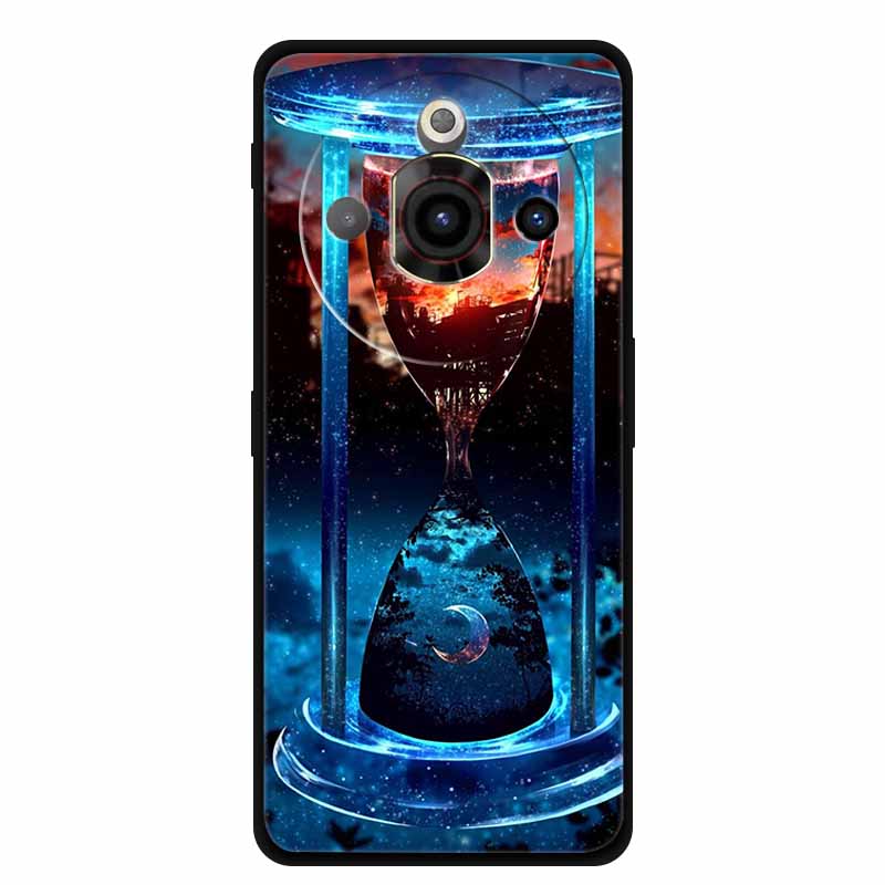 Чехол для ZTE Nubia Focus Pro 5G Мягкий бампер для Nubia Focus Pro Черные силиконовые чехлы для телефона Nubia Focus Pro 5G Защитный чехол
