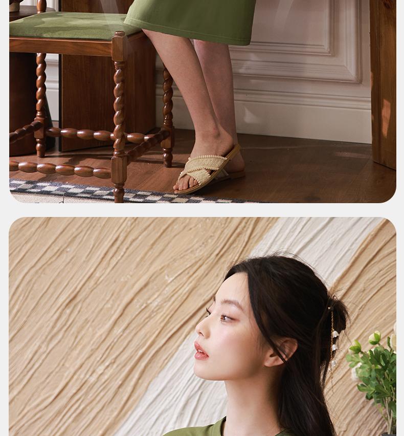 Xuan Liang Women's Chinese Style Cotton Nightgown