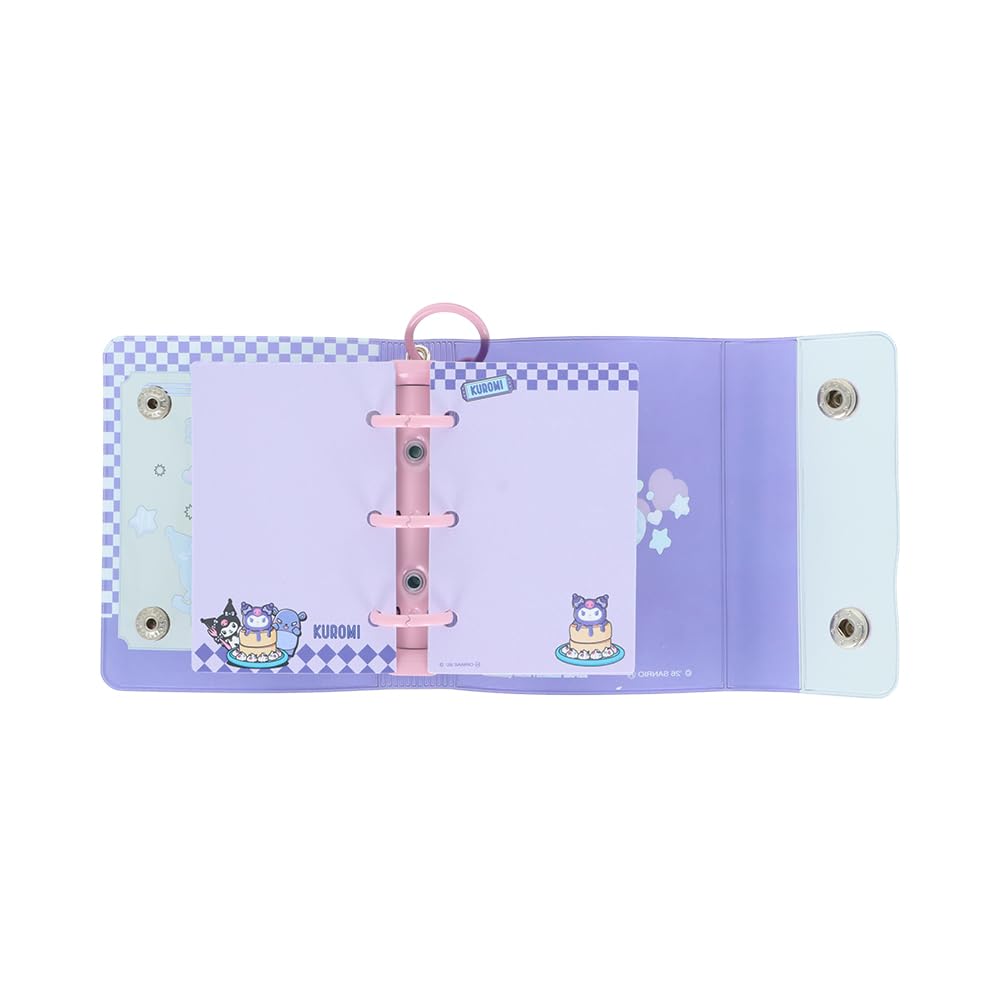 My Melody Mini Seal Binder Charm - Kuromi Character - Cute Stationery Accessory