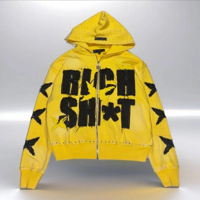 Unisex Oversized Hooded Sweatshirt With Street Art Print Loose Fit Long Sleeve Pullover